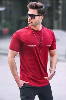 Футболка Madmext, бордовый