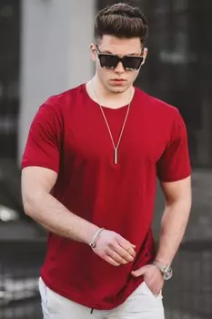 Футболка Madmext, бордовый