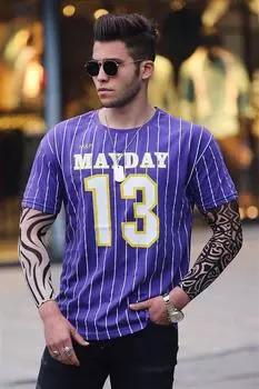 Футболка Madmext, фиолетовый