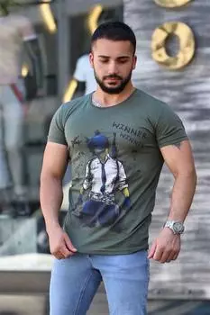 Футболка Madmext, хаки