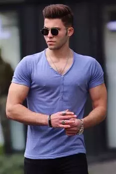 Футболка Madmext, индиго