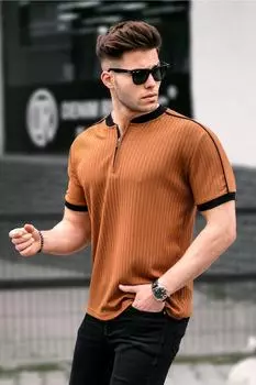 Футболка Madmext, кэмел