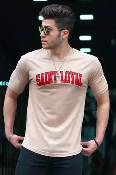 Футболка Madmext, кэмел