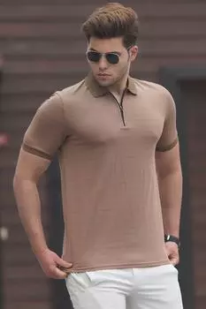 Футболка Madmext, кэмел