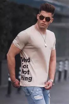 Футболка Madmext, кэмел