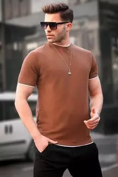 Футболка Madmext, коричневый