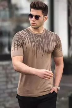 Футболка Madmext, коричневый