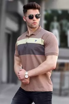 Футболка Madmext, коричневый