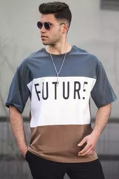 Футболка Madmext, коричневый