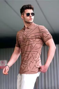 Футболка Madmext, коричневый