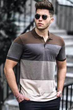 Футболка Madmext, коричневый