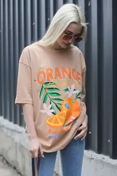 Футболка Madmext, коричневый