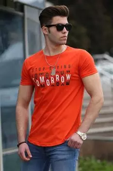 Футболка Madmext, оранжевый