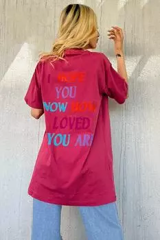 Футболка Madmext, розовый