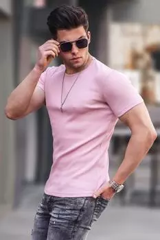 Футболка Madmext, розовый