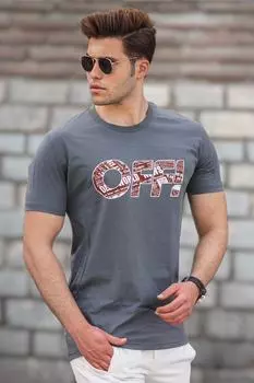 Футболка Madmext, серый