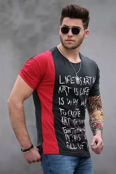 Футболка Madmext, серый