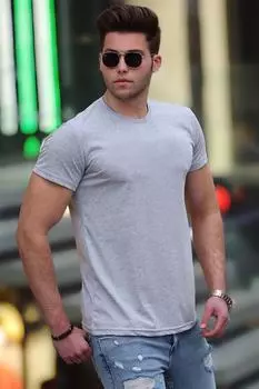 Футболка Madmext, серый