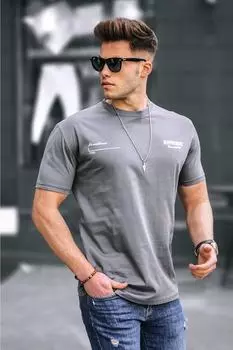 Футболка Madmext, серый