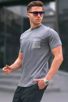 Футболка Madmext, серый