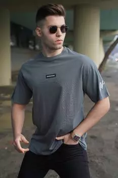 Футболка Madmext, серый