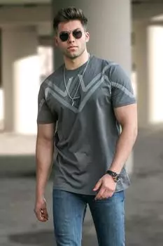 Футболка Madmext, серый