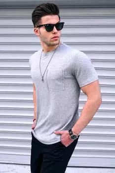 Футболка Madmext, серый