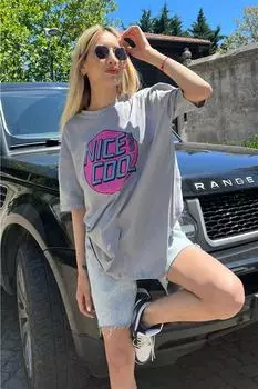 Футболка Madmext, серый