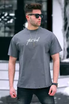 Футболка Madmext, серый