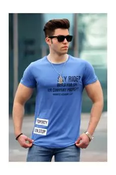 Футболка Madmext, синий