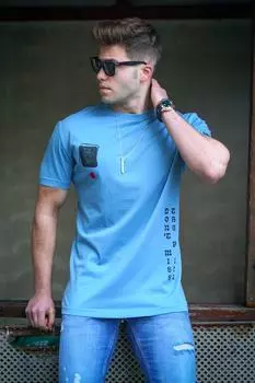 Футболка Madmext, синий