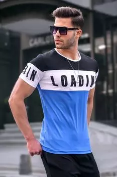 Футболка Madmext, синий