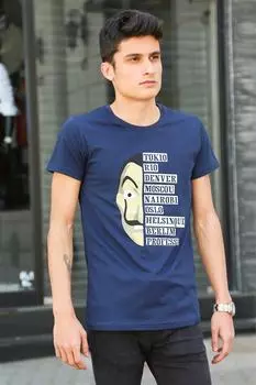 Футболка Madmext, темно-синий