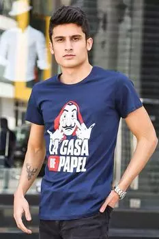 Футболка Madmext, темно-синий