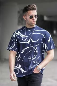 Футболка Madmext, темно-синий