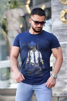 Футболка Madmext, темно-синий