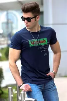 Футболка Madmext, темно-синий