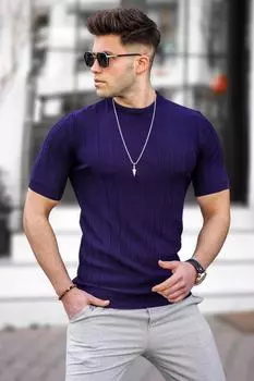 Футболка Madmext, темно-синий