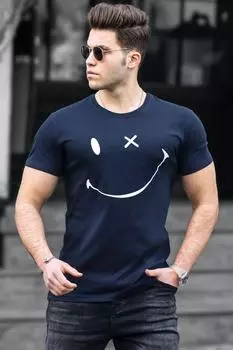 Футболка Madmext, темно-синий