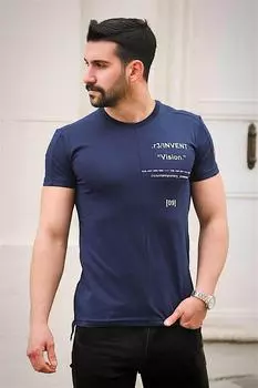 Футболка Madmext, темно-синий