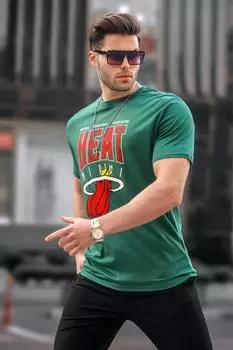 Футболка Madmext, зеленый