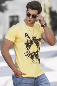 Футболка Madmext, желтый