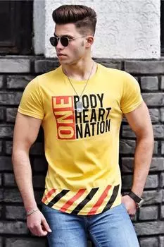 Футболка Madmext, желтый