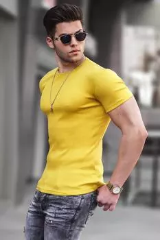 Футболка Madmext, желтый