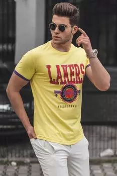 Футболка Madmext, желтый