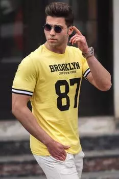 Футболка Madmext, желтый