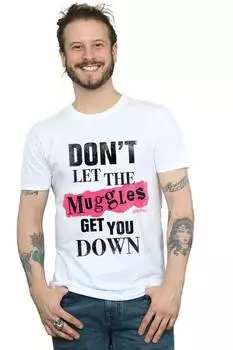 Футболка «Магловские вырезки» Harry Potter, белый