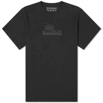 Футболка Maharishi 30Th Anniversary Dragon Embroided, черный