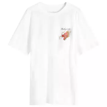 Футболка Maharishi Dragon Map T-Shirt, белый