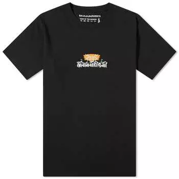 Футболка Maharishi Tashi Mannox Abundance Circle, черный